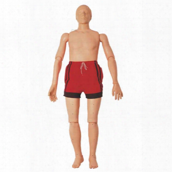 Simulaids Adult-size Water Rescue Manikin, 5'5" 52 Lbs. - Unisex - Excluded