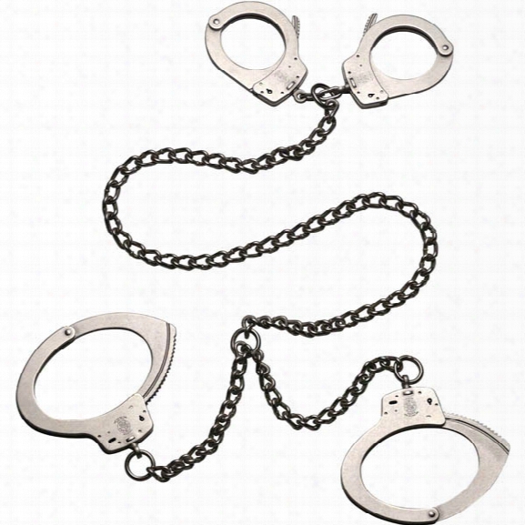 Smith & Wesson Model 1850 Transport Restraiint Chains, Nickel - Carbon - Unisex - Included