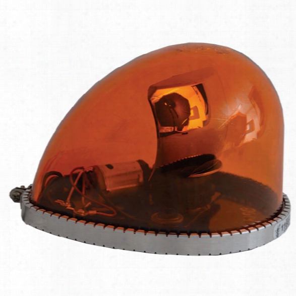 Star Headlight Teardrop Halogen Dash Light, Magnet Mount, Amber - Male - Included