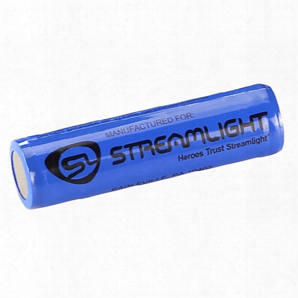 Streamlight 18650 Single Battery - Unisex - Included