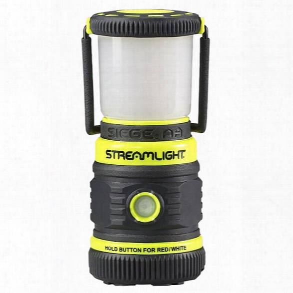 Streamlight Siege Aa W/ Magnetic Base, Ultra-compact, Alkaline Work Lantern, Yellow - White - Male - Included