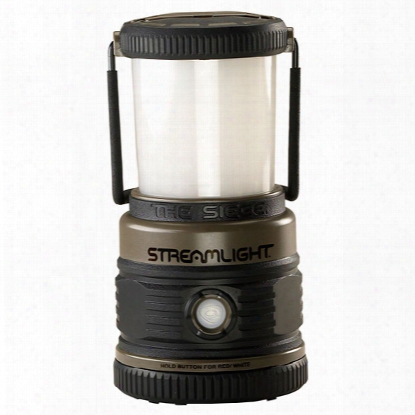 Streamlight Siege Lantern With Four C4 Leds And One Red Led, 340/175/33 Lumens - White - Male - Included