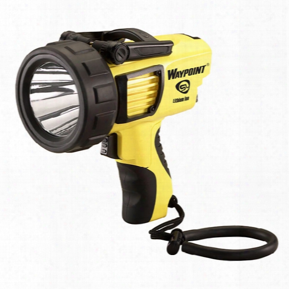 Streamlight Waypoint Rechargeable, 1,000 Lumens, C4 Led, 120v Ac, Yellow/black - Black - Male - Included