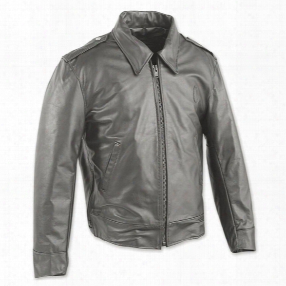 Taylors Leatherwear Nashville Leather Jacket, Black, 2x Long - Black - Male - Included