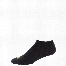 PowerSox Classic Cushion Lo-Cut Socks (6-pair), White, LG (10-13) - White - male - Included