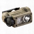 Streamlight Sidewinder Compact II, Military, W/R/B/IR LED, Includes Elastic Headstrap & Helmet Mount, 1-CR123,1-AA Litium, or 1-AA - White - male - Included