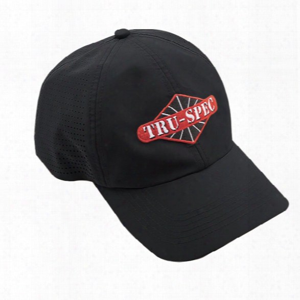 Tru-spec 24-7 Quick-dry Operators Cap With Truspec Logo, Black, Osfm - Black - Male - Included