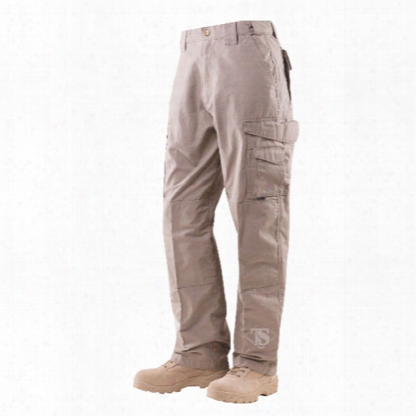 Tru-spec 24-7 Series 100% Cotton Canvas Pants, Men, Khaki, 34/ 32 - Khaki - Male - Included