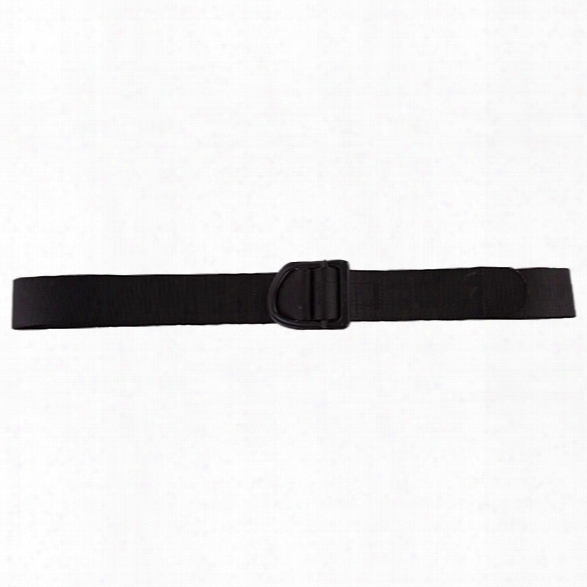 Tru-spec 24-7 Series 2-ply Range Belt W/black Buckle, Black, 2x-large - Silver - Male - Included