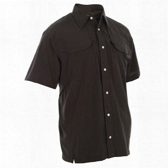 Tru-spec 24-7 Series Cool Camp Shirt, Black, 2x-large - Black - Male - Included