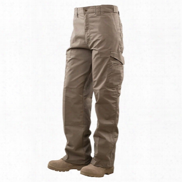 Tru-spec 24-7 Series Tactical Boor Cut Trousers, Black, 28 30 - Brass - Male - Included