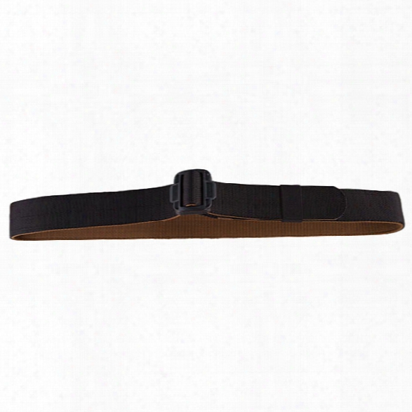 Tru-spec Security Friendly Reversible Belt, Black-coyote, 2x-large - Metallic - Male - Included