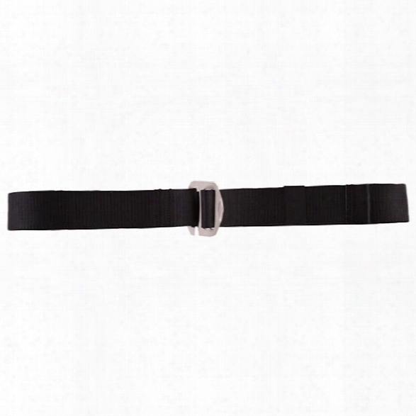 Tru-spec Velocity Qr Belt W/silver Buckle, Black, 2x-large - Black - Male - Included