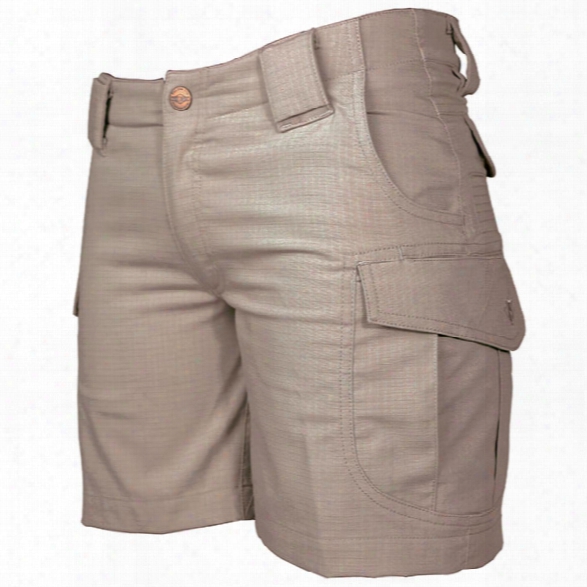 Tru-spec Womens 24-7 Series Ascent Shorts, Khaki, 0 - Brass - Female - Included