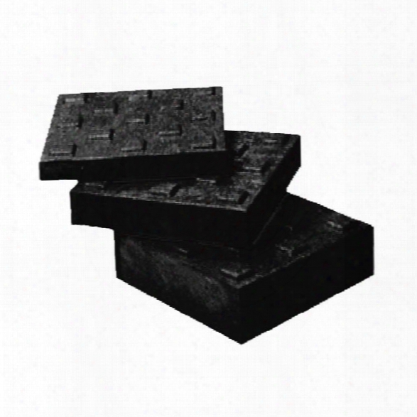 Turtle Plastics Square Lock Block, 1" X 9", Black - Black - Unisex - Excluded