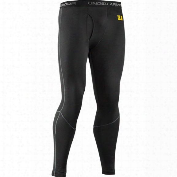 Under Armour Base 3.0 Legging, Black/school Bus, 2x-large - Black - Male - Excluded
