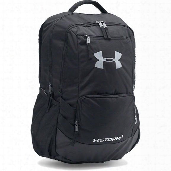 Under Armour Hustle Backpack Ii, Black - Black - Male - Excluded