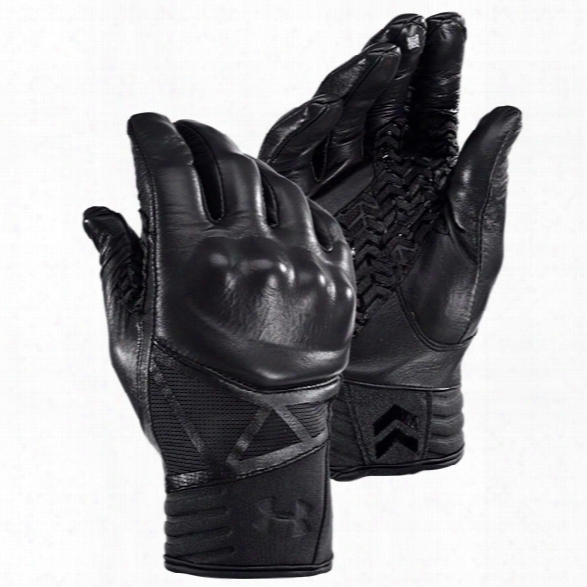 Under Armour Tactical Knuckle Glove, Black, Large - Black - Male - Excluded