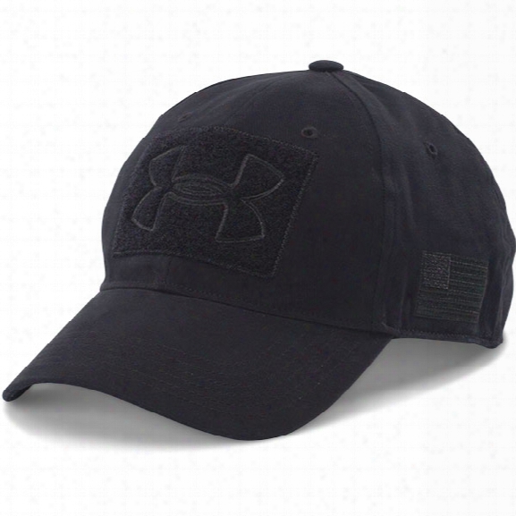 Under Armour Tactical Patch Cap, Black, One Size - Black - Male - Excluded