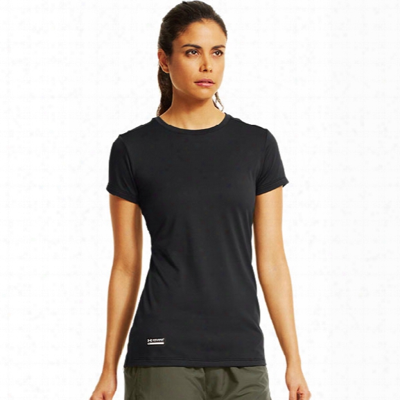 Under Armour Womens Tactical Tech Tee, Black, Large - Black - Male - Excluded