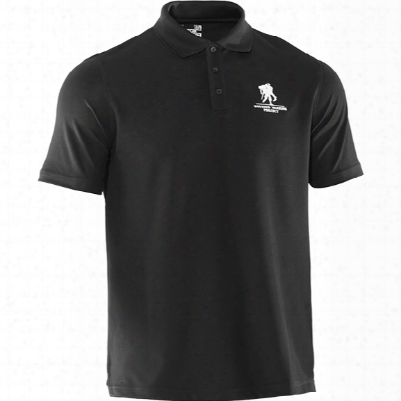 Under Armour Wwp Performance Short Sleeve Polo, Black, Md - Black - Male - Excluded