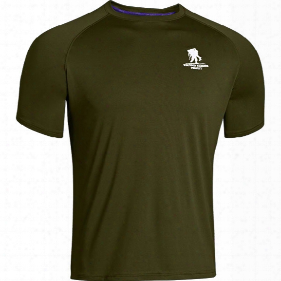 Under Armour Wwp Tech Tee, Major Green, Small - Green - Male - Excluded