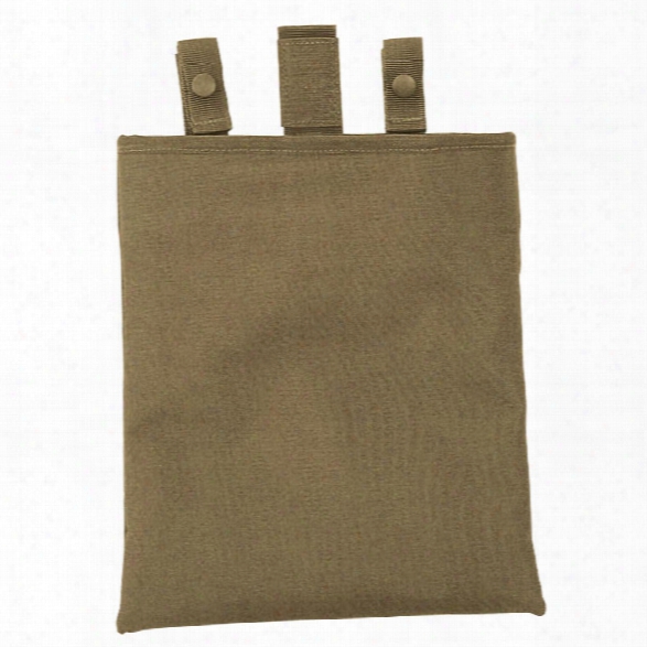 Voodoo Tactical 12" Roll-up Dump Pouch, Coyote - Brown - Male - Included