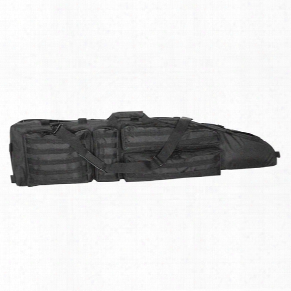 Voodoo Tactical 51" Ultimate Drag Bag, Black - Black - Male - Included