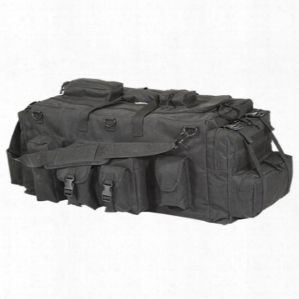 Voodoo Tactical Mojo Load-out Bag With Backpack Straps, Black - Clear - Male - Included