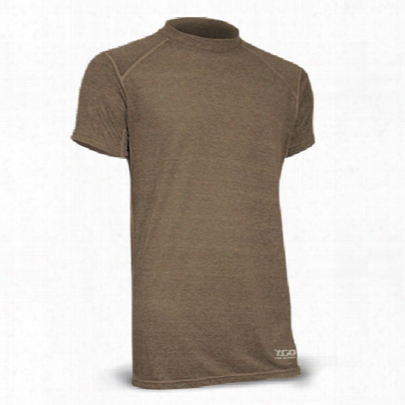 Xgo Phase 1 Fr Advanced Cooling Ss Tee, Coyote Brown, 2x-large - Brown - Male - Included