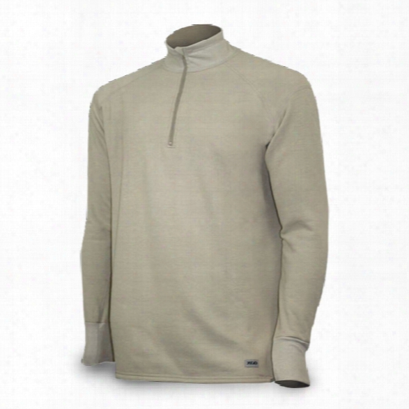 Xgo Phase 2 Fr 1/4 Zip Ls Mock, Desert Sand, Large - Tan - Male - Included