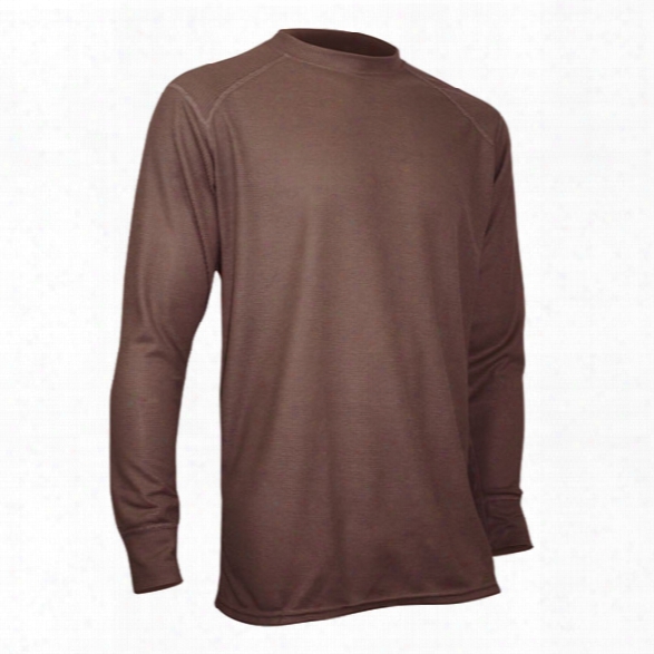 Xgo Phase 2 Performance Ls Crew, Coyote Brown, 2x-large - Silver - Male - Included