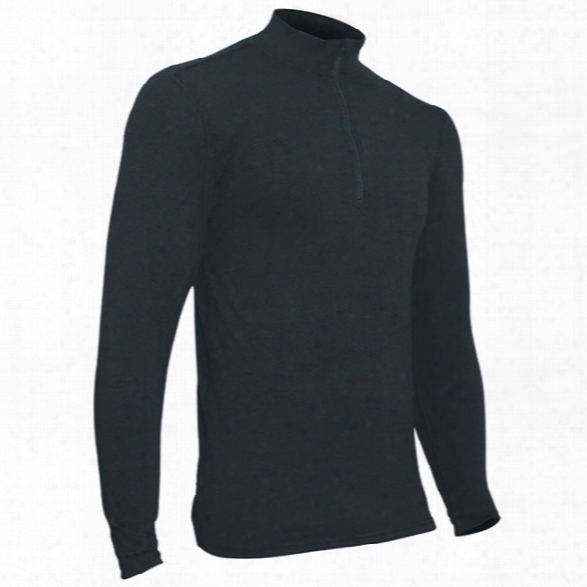 Xgo Phase  Tactical Ls 1/4 Zip Mock, Black, 2x-large - Black - Male - Included