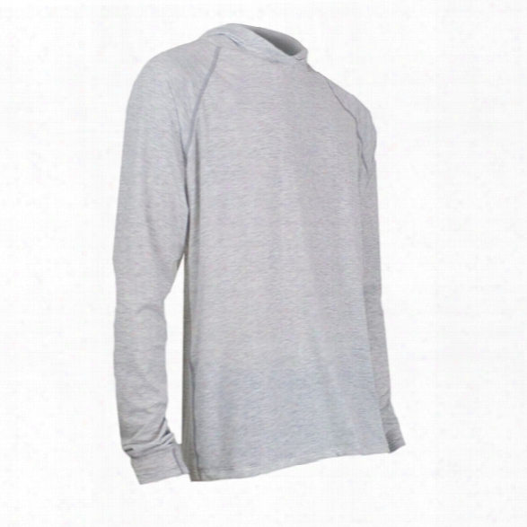 Xgo Power Skins Sun Hoodie, Grey Heather, Large - Gray - Male - Included