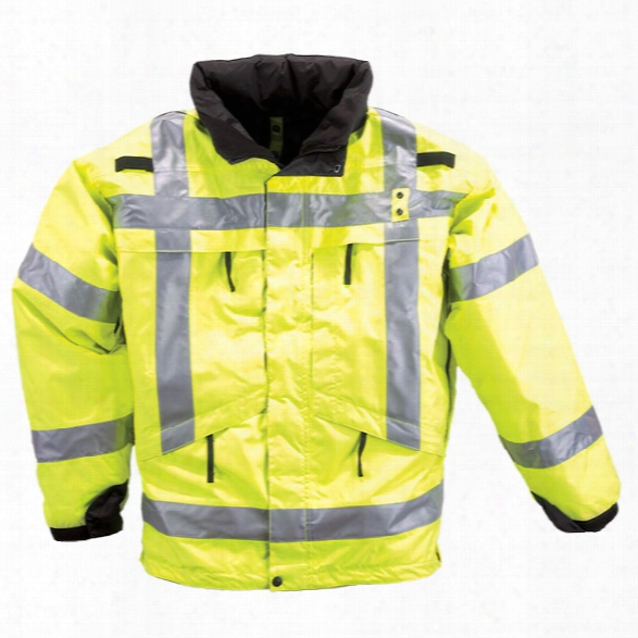 5.11 Tactical 3-in-1 High-visibility Reflective Jacket, Yellow, X X-large - Yellow - Male - Excluded