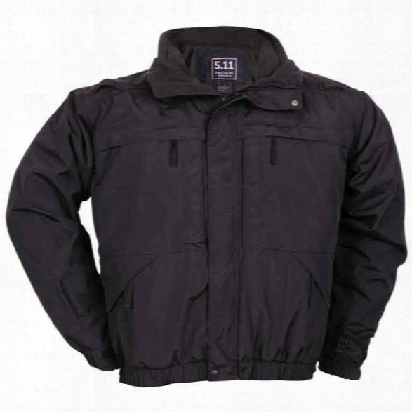 5.11 Tactical 5-in-1 Jacket, Black, 2x-large Tall - Black - Male - Excluded