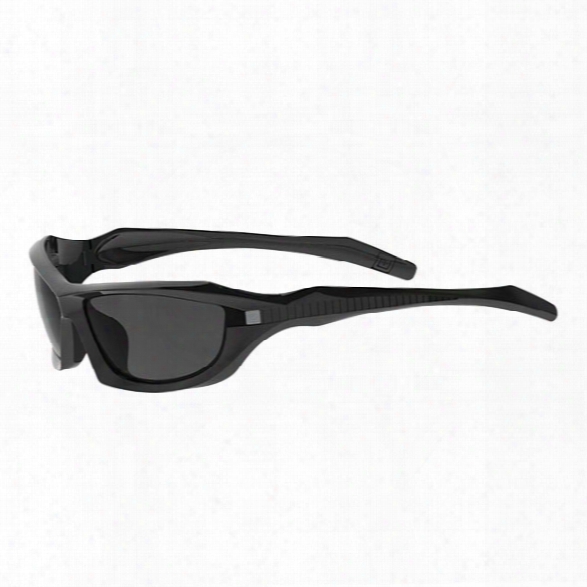 5.11 Tactical Burner Full Frame Polarized Sunglasses, Matte Black - Smoke - Male - Excluded
