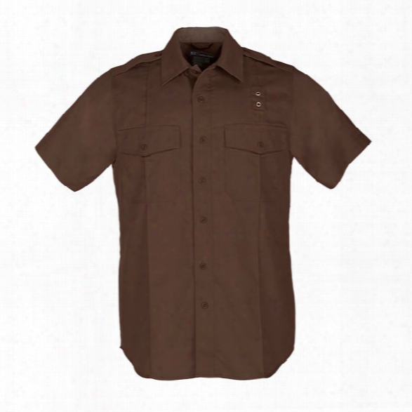 5.11 Tactical Class A Taclite Pdu Ss Shirt, Brown, 2x-large Tall - Brown - Male - Excluded