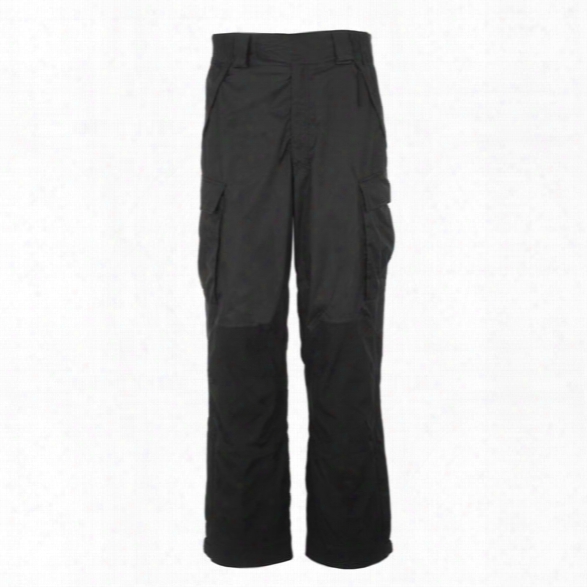 5.11 Tactical Patrol Rain Pants, Black, Xx-large, Long - Black - Male - Excluded