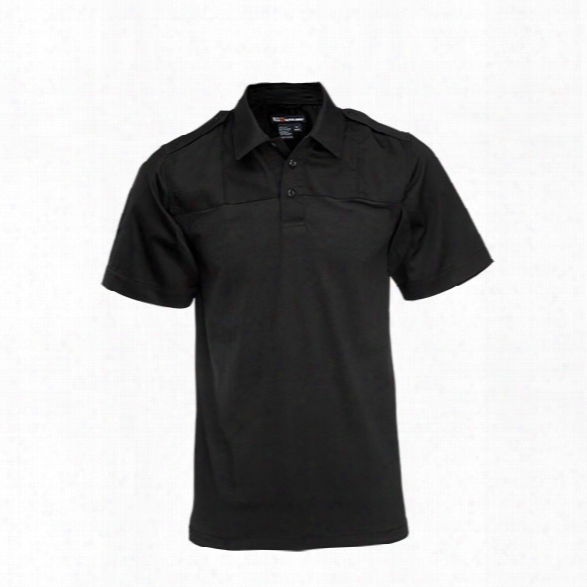 5.11 Tactical Pdu Rapid S/s Shirt, Black, 2x Long - Black - Male - Excluded