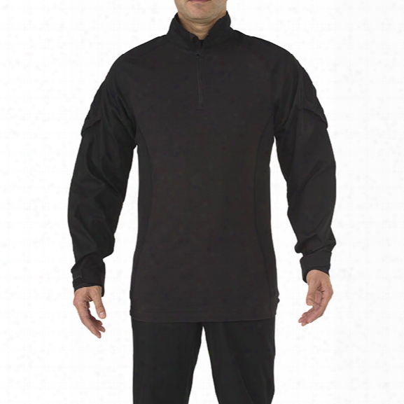 5.11 Tactical Rapid Assault Shirt, Black, 2x - Black - Male - Excluded