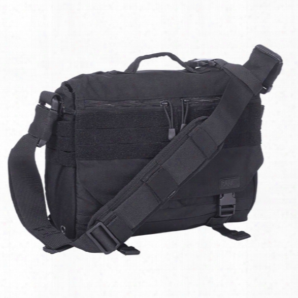 5.11 Tactical Rush Delivery Mike Messenger Bags, Black - Black - Male - Excluded