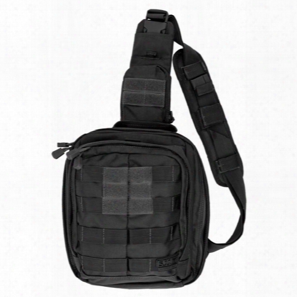 5.11 Tactical Rush Moab6 Bag, Black - Black - Male - Excluded