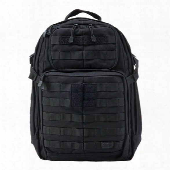 5.11 Tactical Rush24 Backpack, Black - Black - Male - Excluded