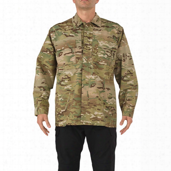 5.11 Tactical Shirt Tdu L/s Multicam 2xlarge - Camouflage - Male - Excluded