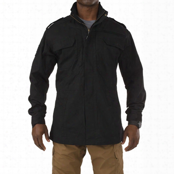 5.11 Tactical Taclite M-65 Jacket, Black, 2x - Black - Male - Excluded