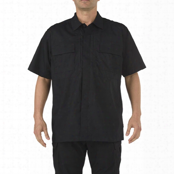 5.11 Tactical Taclite Tdu Ss Shirt, Black, 2x-large - Black - Male - Excluded