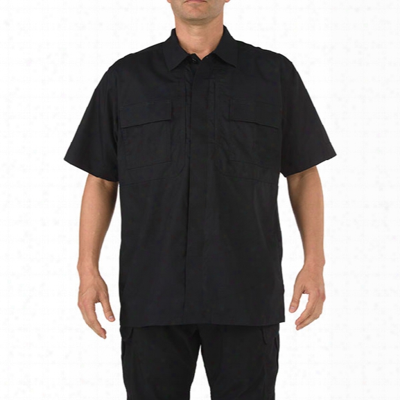 5.11 Tactical Taclite Tdu Ss Shirt, Black, 2x-large Tall - Black - Male - Excluded