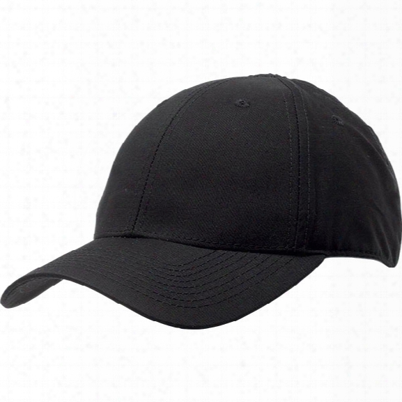 5.11 Tactical Taclite Uniform Cap, Black, One Size - Black - Male - Excluded