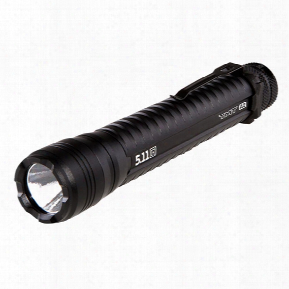 5.11 Tactical Tmt A2 Flashlight, Black - Black - Male - Excluded